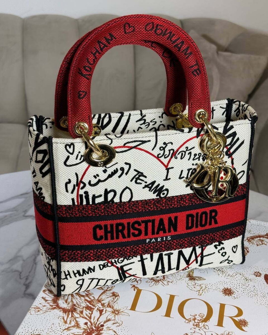 Сумка Dior Lady D-Lite (Premium) — изображение 3