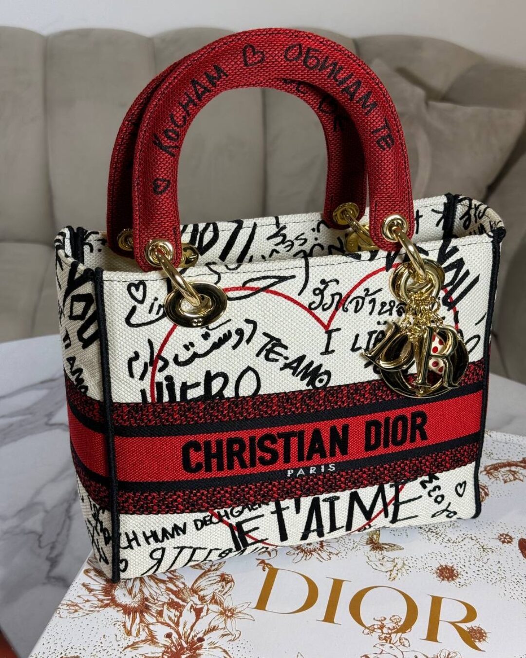 Сумка Dior Lady D-Lite (Premium) — изображение 3