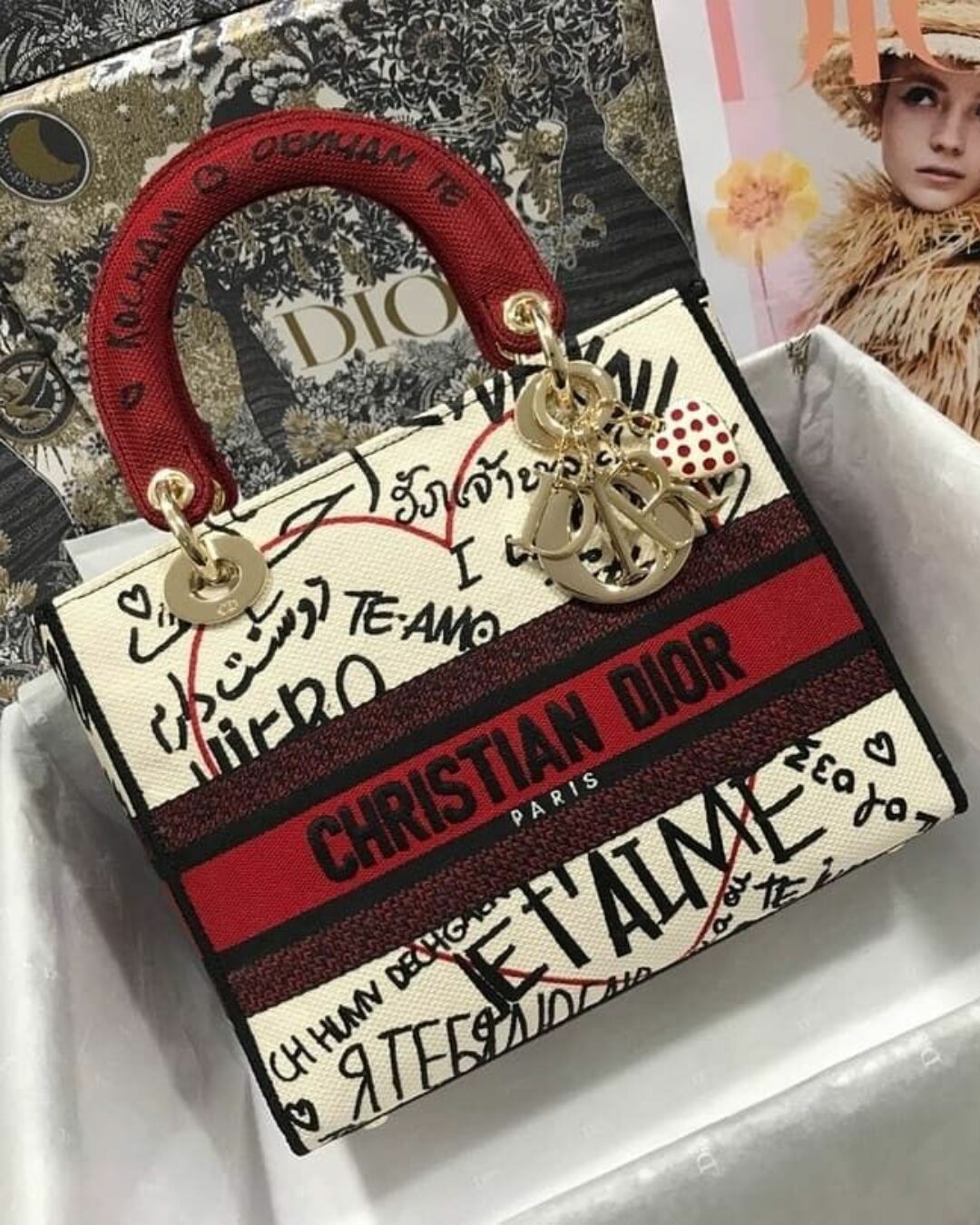 Сумка Dior Lady D-Lite (Premium) — изображение 2