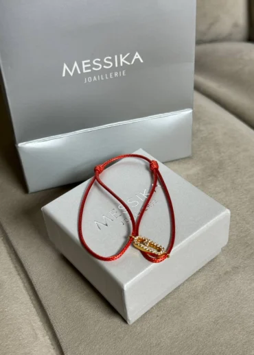 Браслет Messika Gold/Red