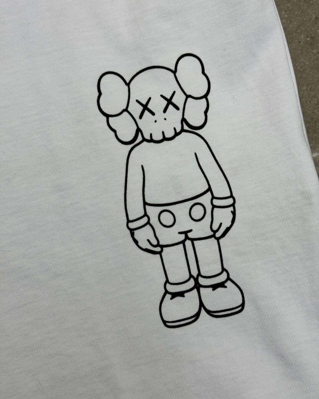 Футболка Off White x Kaws — изображение 4