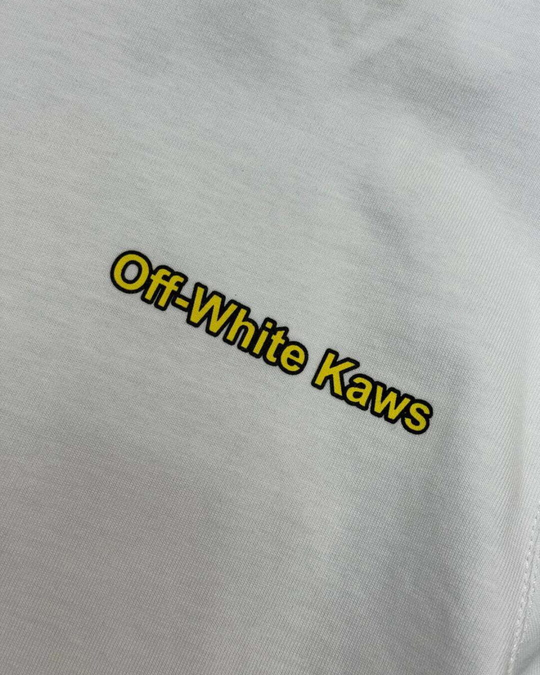 Футболка Off White x Kaws — изображение 6