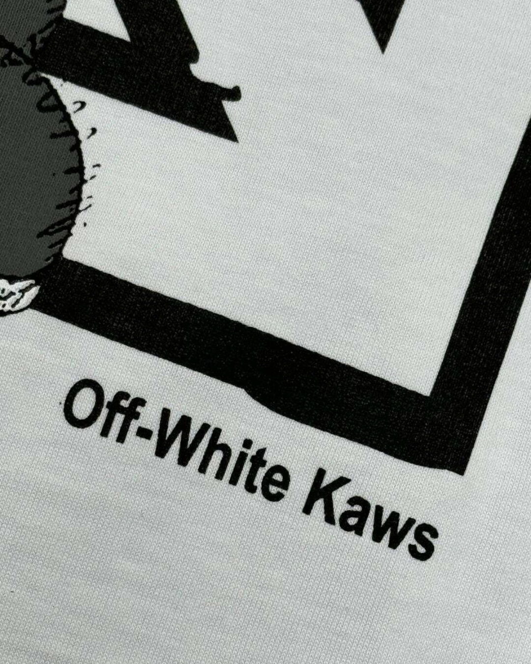 Футболка Off White x Kaws — изображение 7