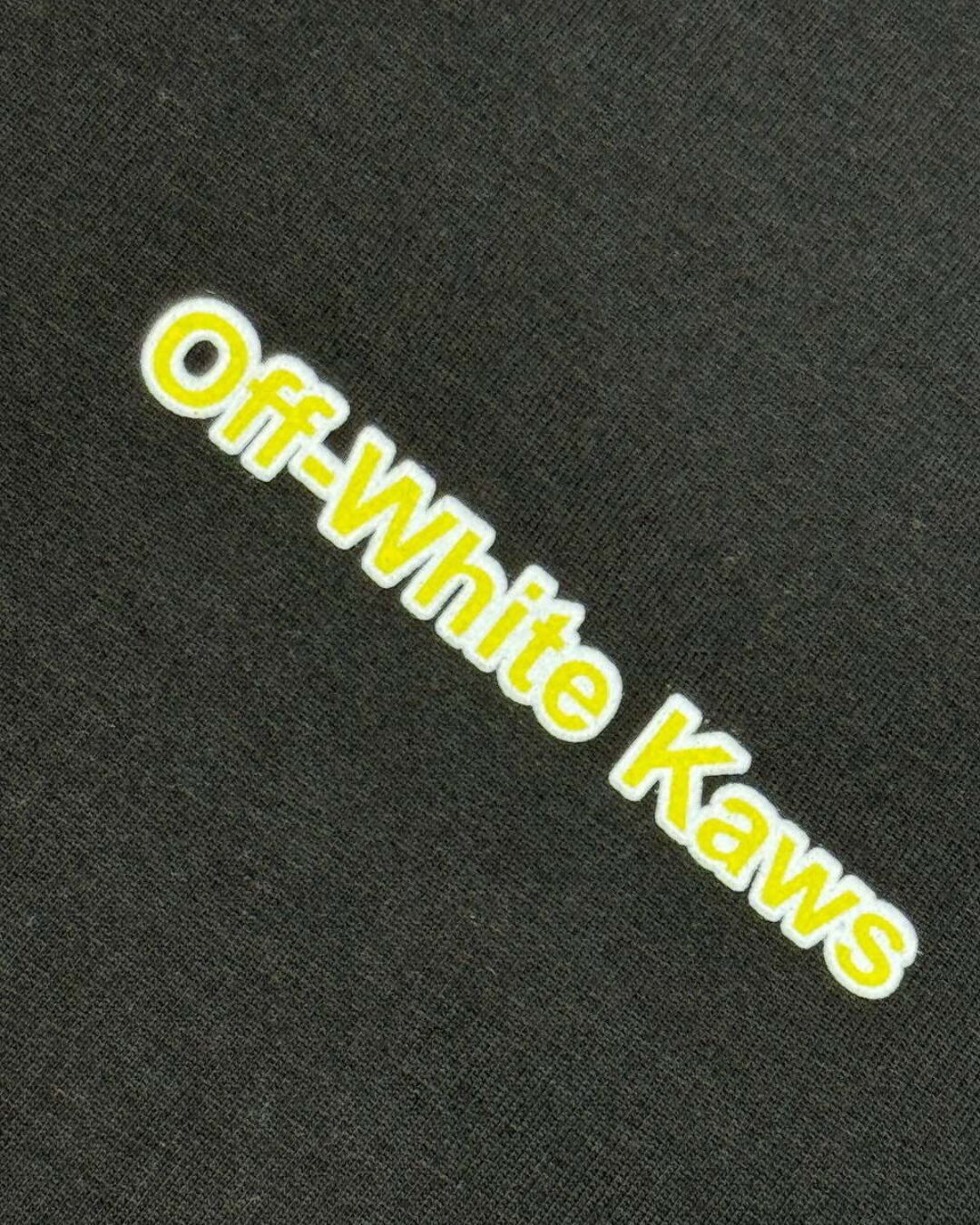 Футболка Off White x Kaws — изображение 6