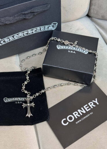Колье Chrome Hearts
