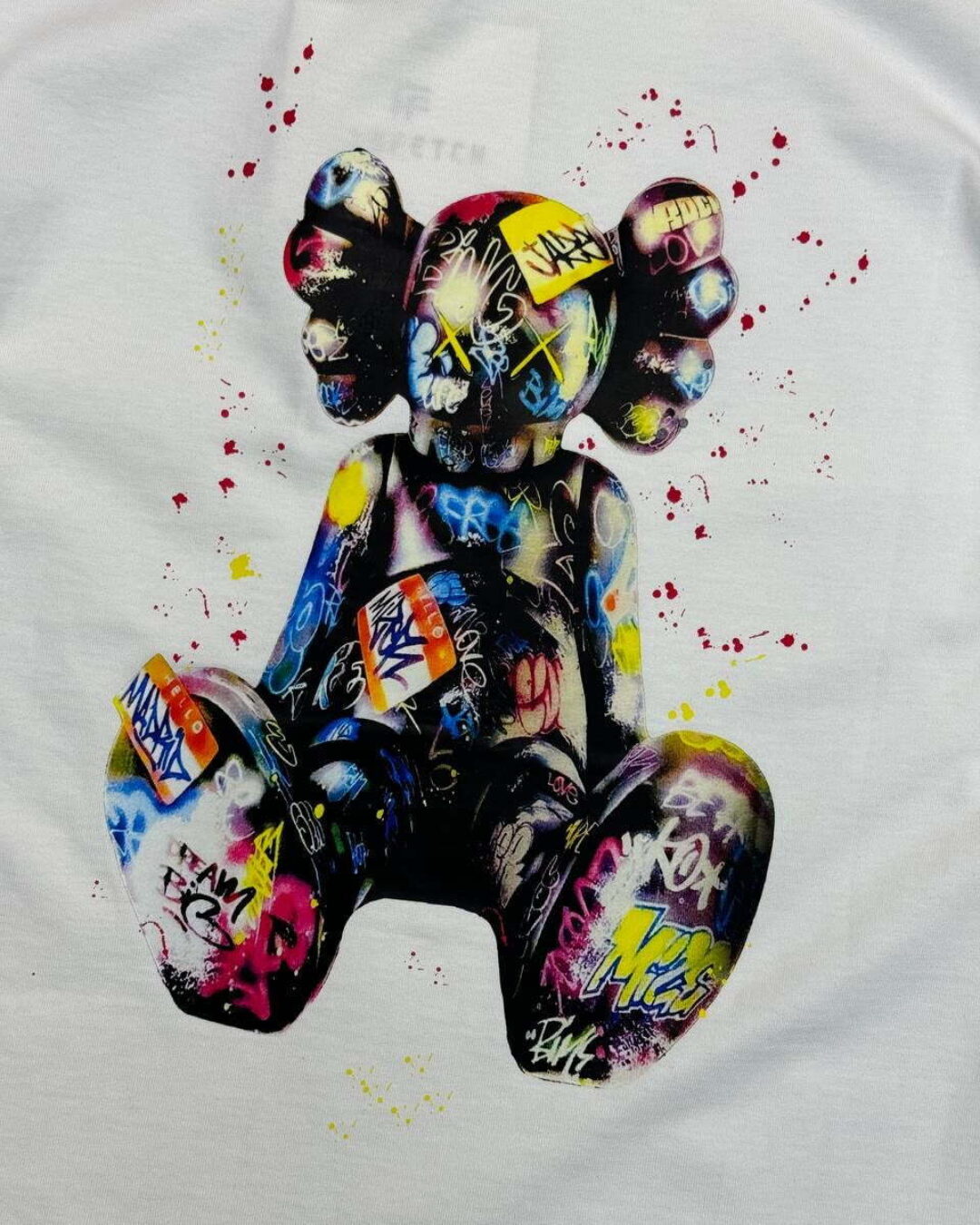 Футболка Off White x Kaws — изображение 10