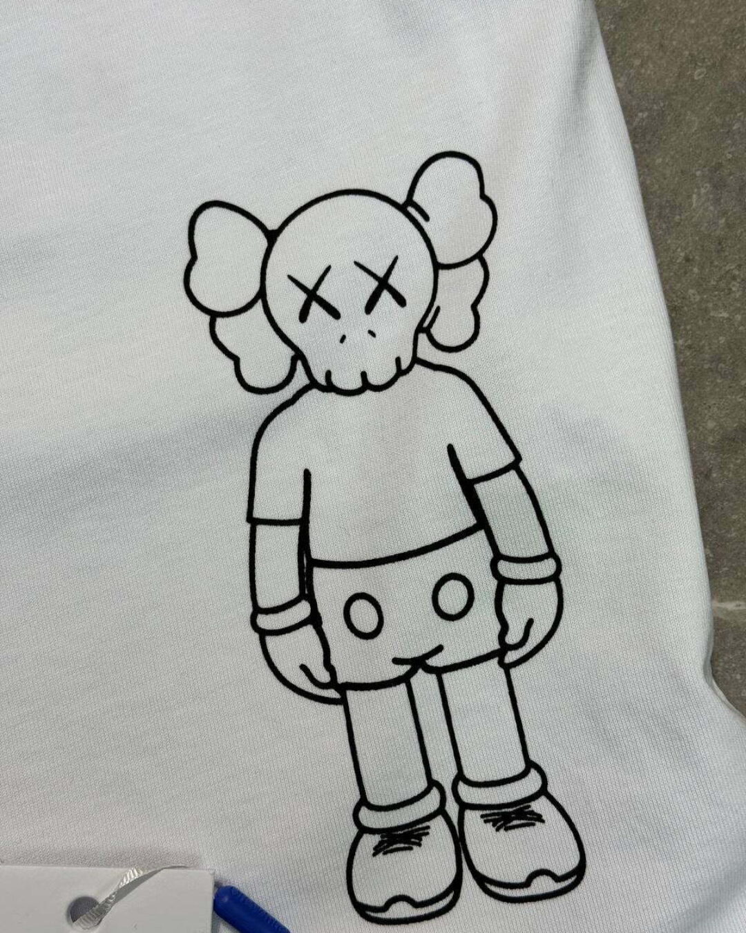 Футболка Off White x Kaws — изображение 6
