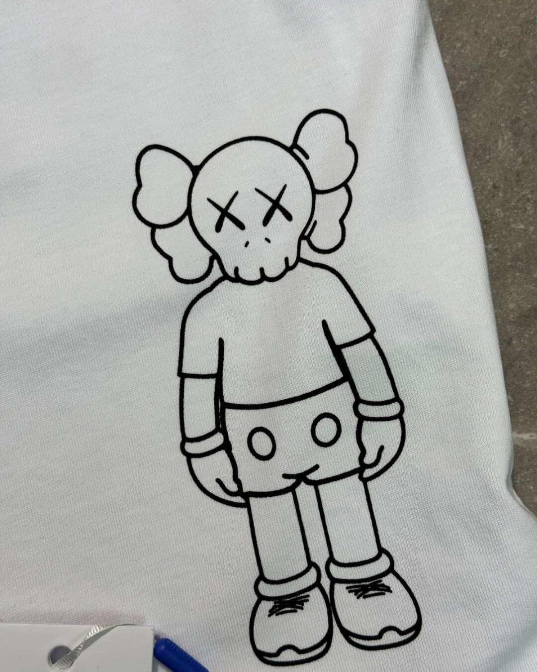 Футболка Off White x Kaws — изображение 6