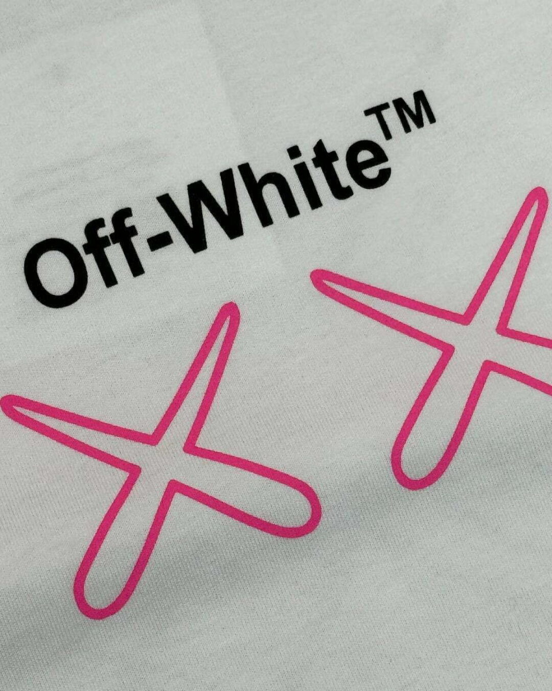Футболка Off White x Kaws — изображение 8