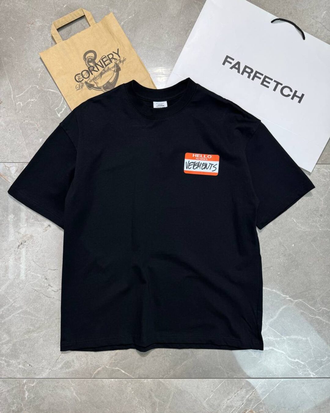 Футболка Vetements My Name Is — изображение 2