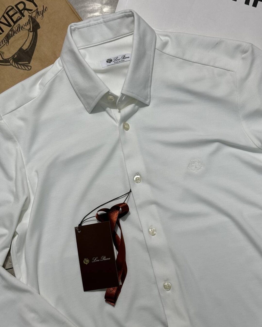 Рубашка Loro Piana — изображение 3