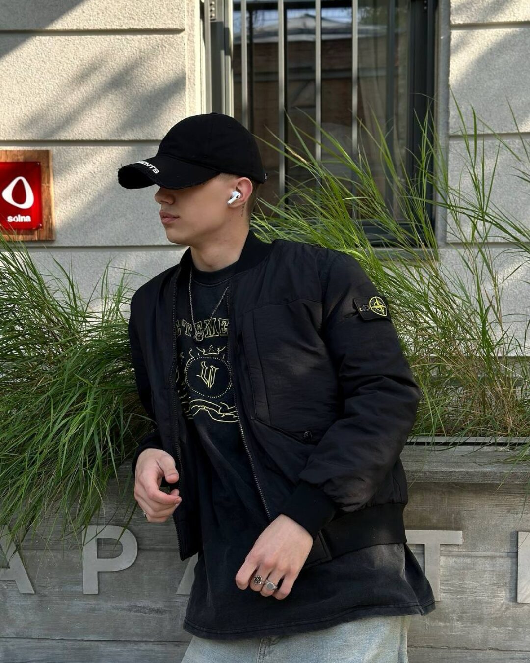 Бомбер Stone Island