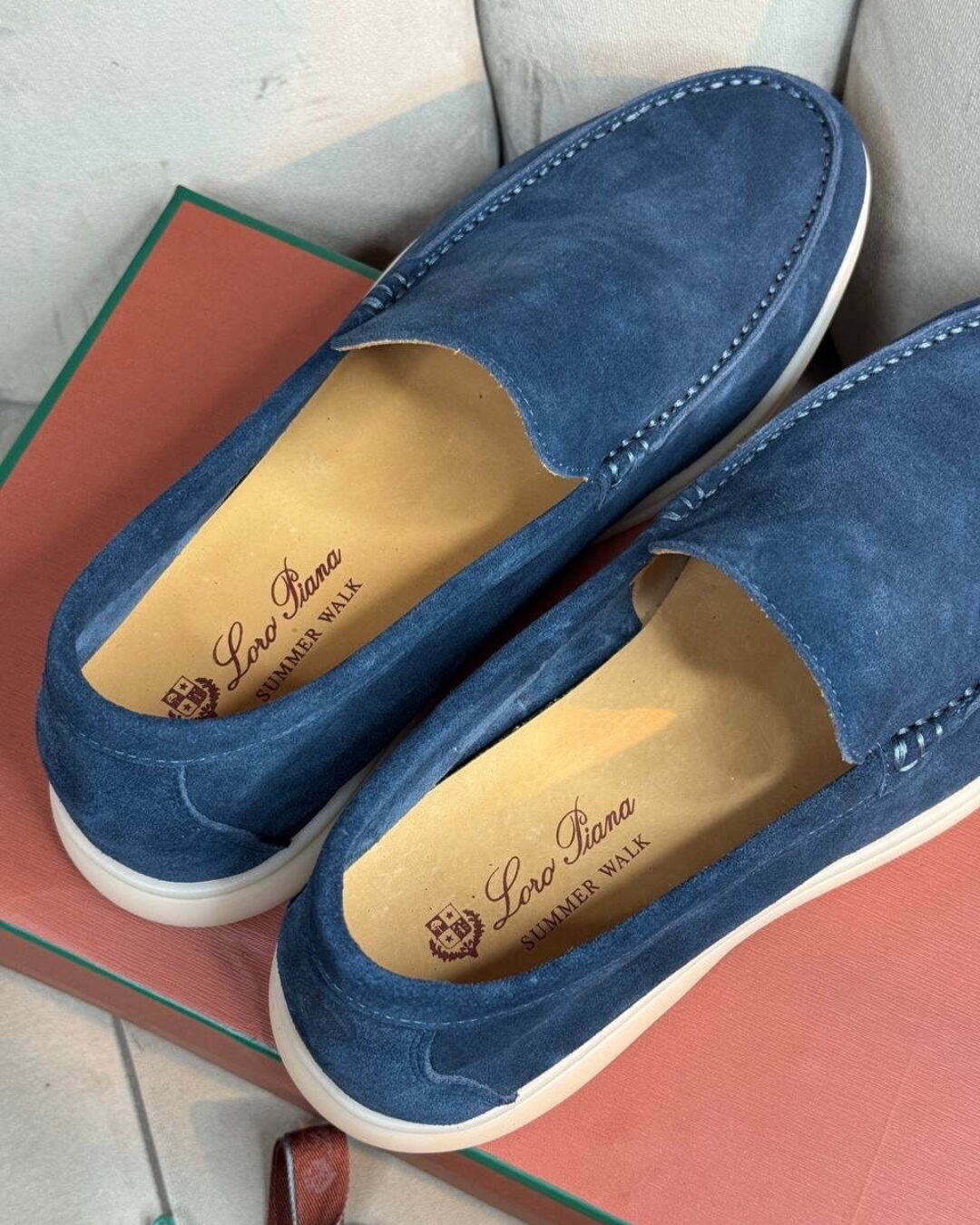 Лоферы Loro Piana Blue — изображение 7