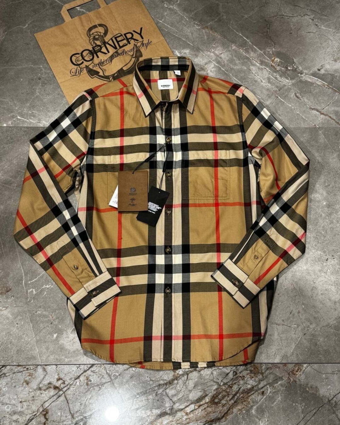 Рубашка Burberry — изображение 4