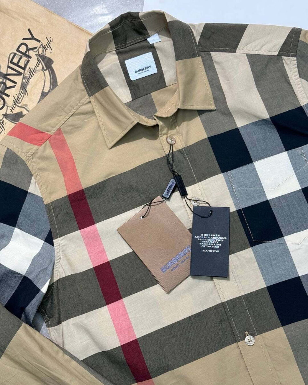 Рубашка Burberry — изображение 3