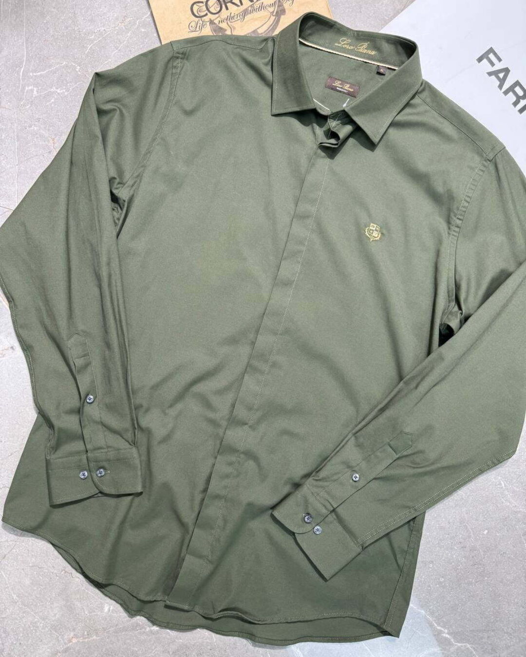 Рубашка Loro Piana — изображение 5