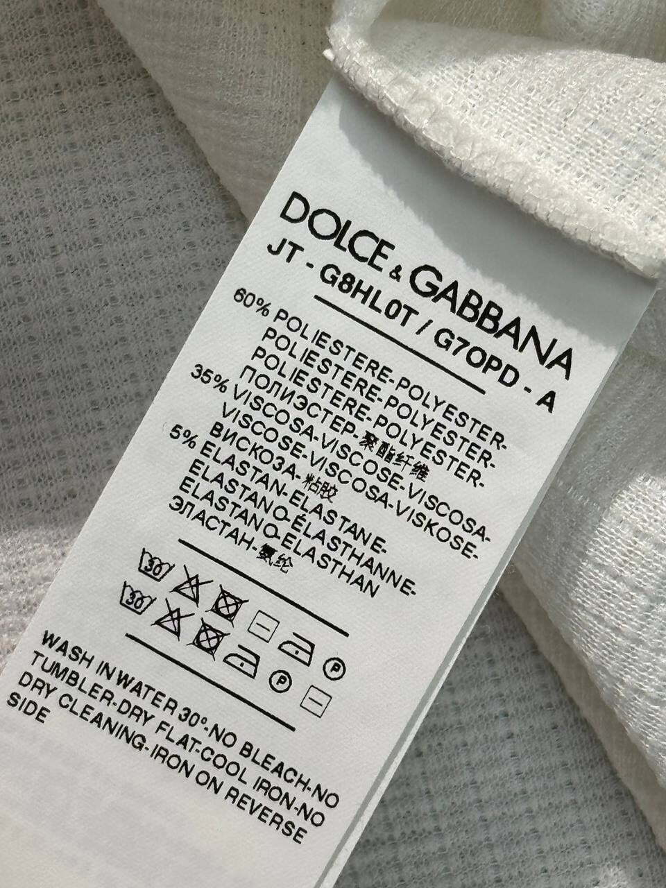 Футболка Dolce & Gabanna — фото 8