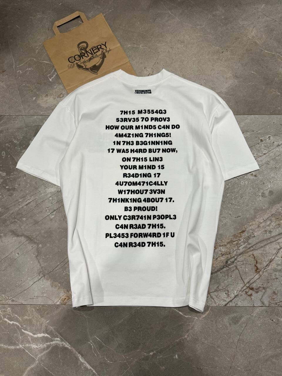 Футболка Vetements Br41n P0w3r — фото 2
