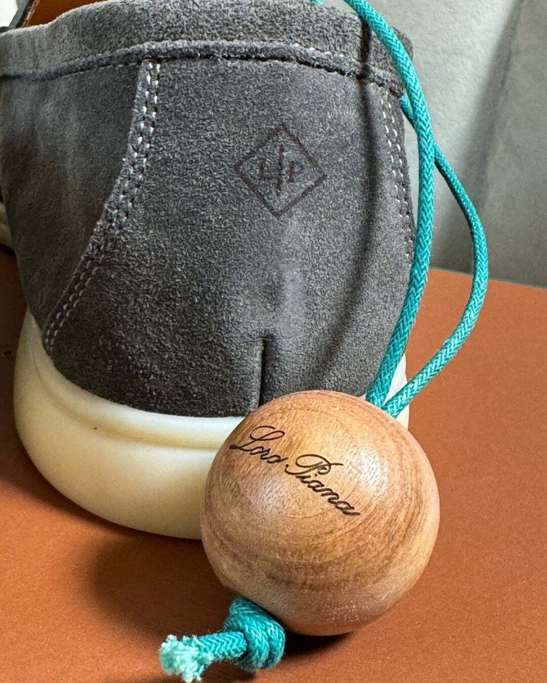 Лоферы Loro Piana Dark Grey — изображение 8