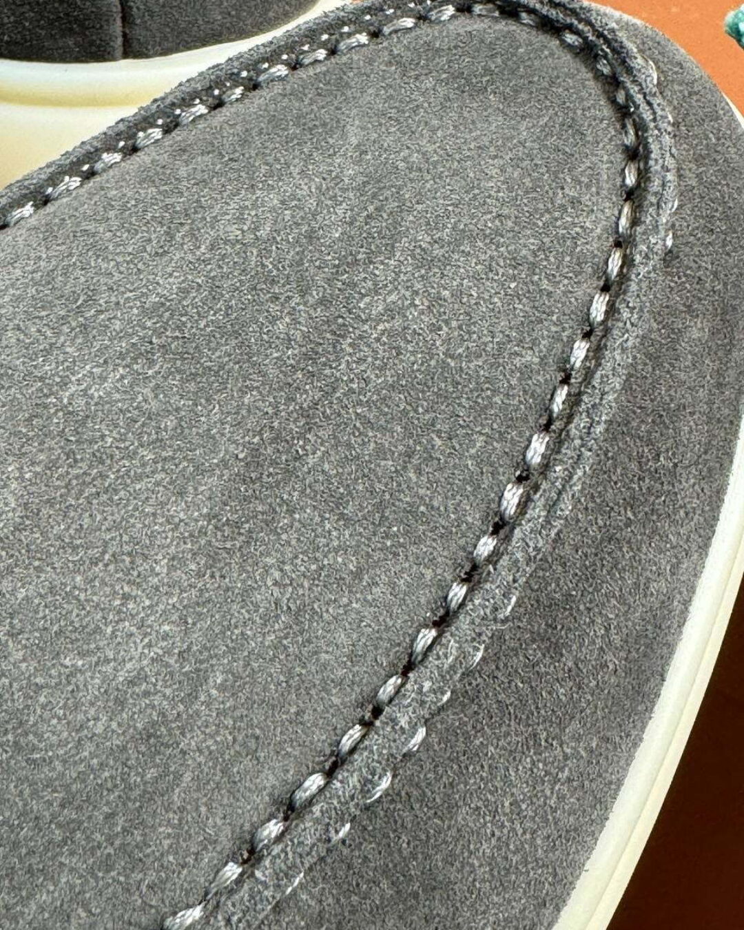 Лоферы Loro Piana Dark Grey — изображение 6