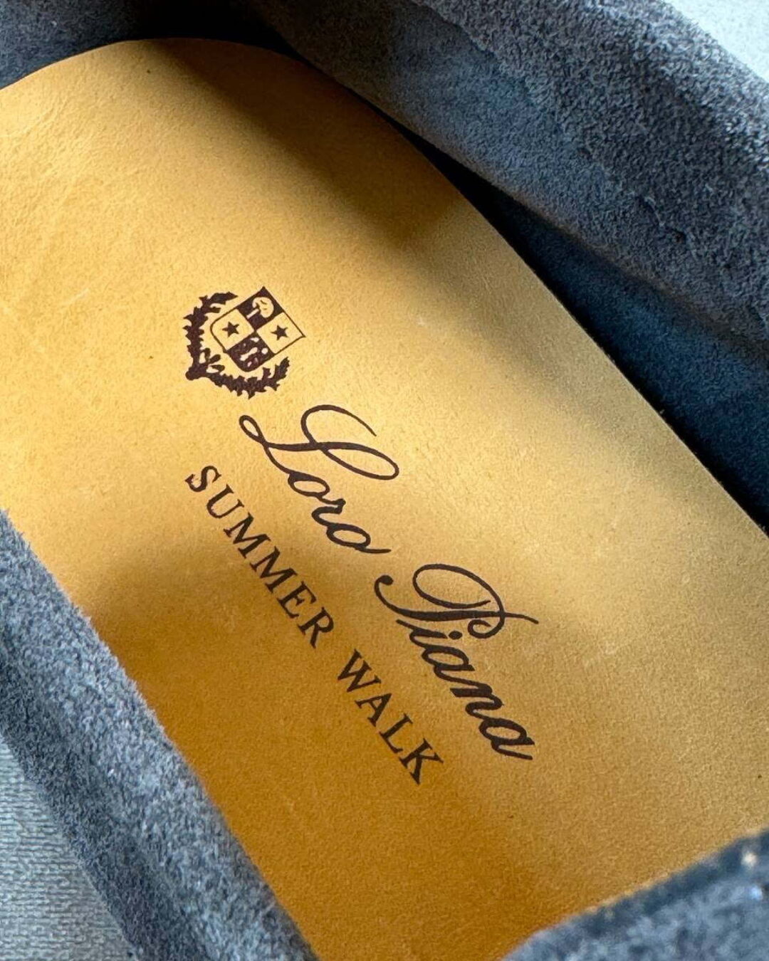 Лоферы Loro Piana Dark Grey — изображение 7