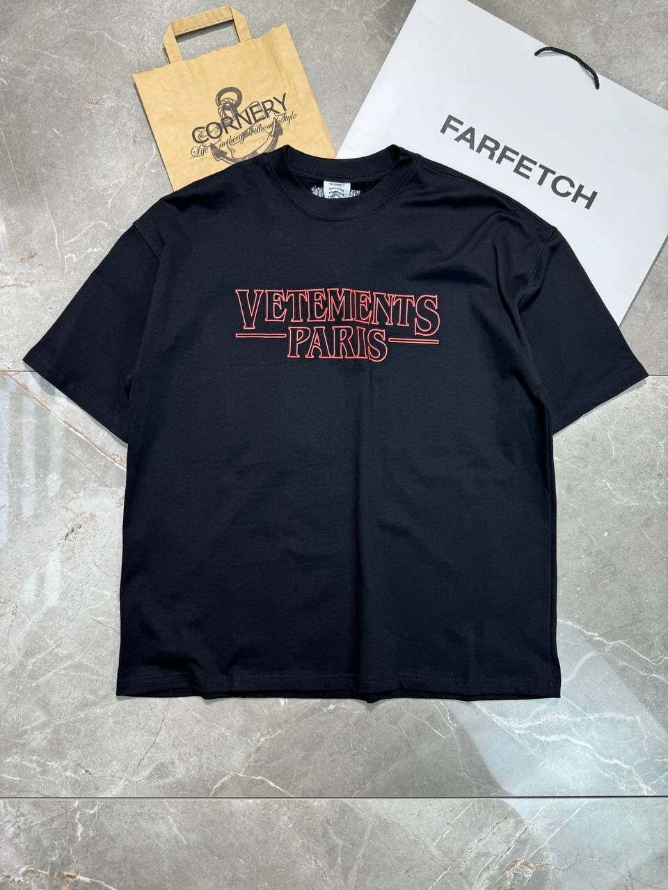 Футболка Vetements Stranger Things