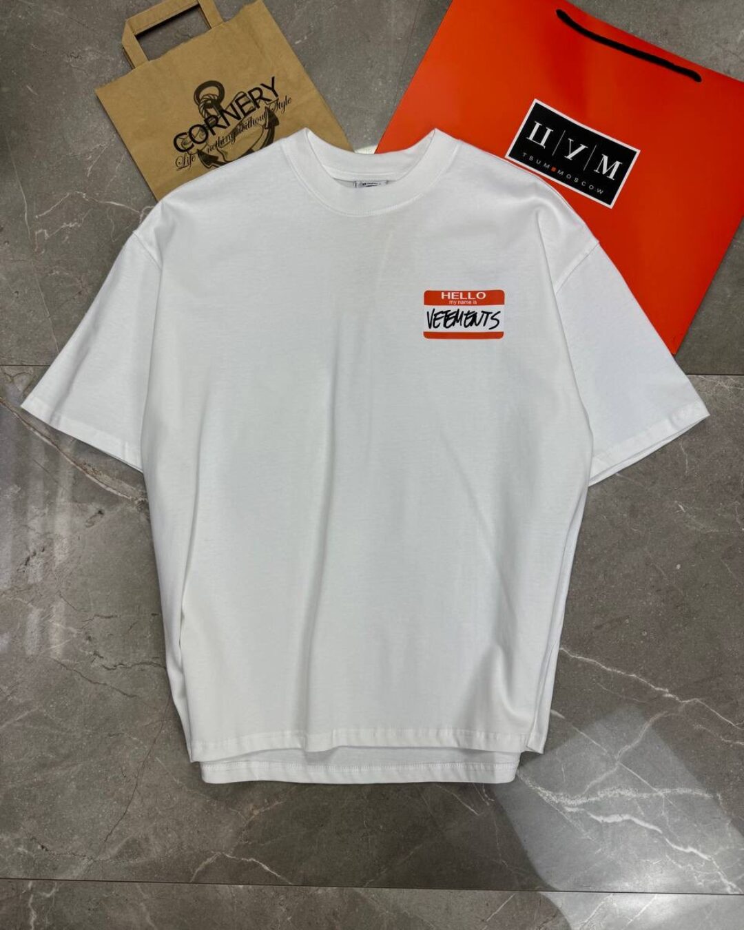 Футболка Vetements My Name Is — изображение 3