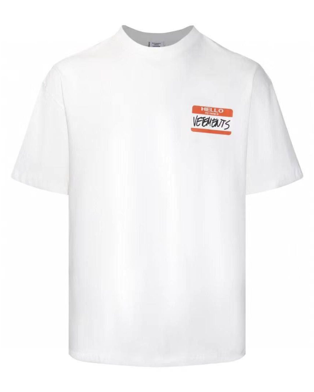 Футболка Vetements My Name Is — изображение 9