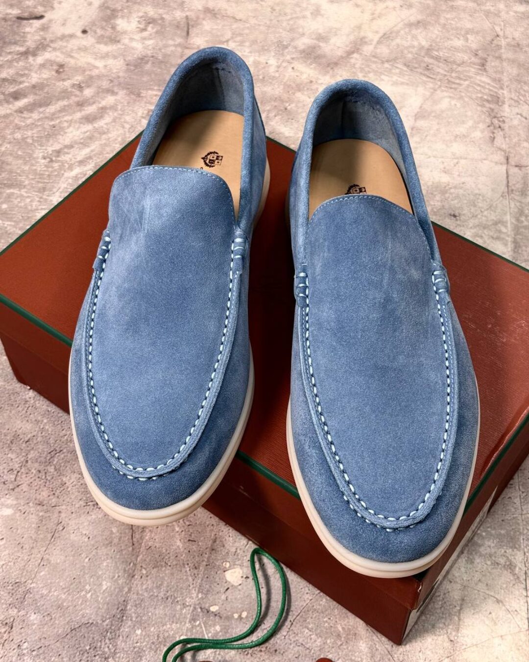 Лоферы Loro Piana Blue — изображение 2