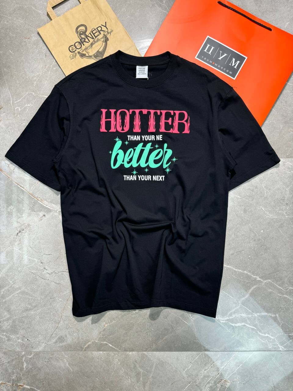 Футболка Vetements Hotter Then You'r Ex — фото 1