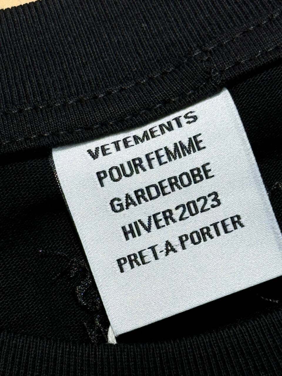Футболка Vetements Hotter Then You'r Ex — фото 9