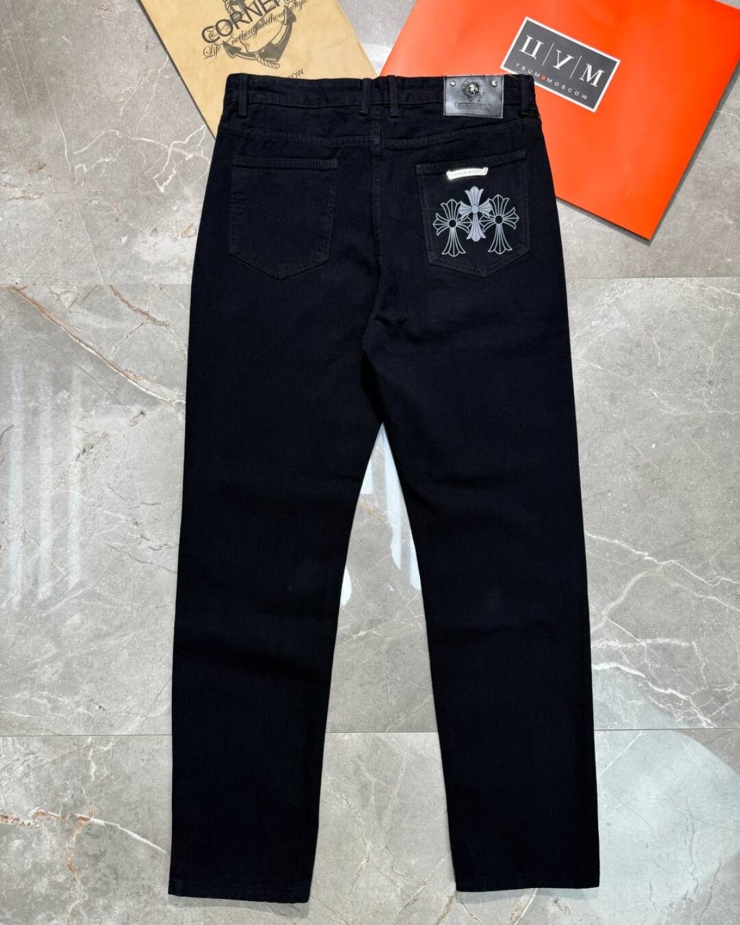 Джинсы Chrome Hearts — изображение 2