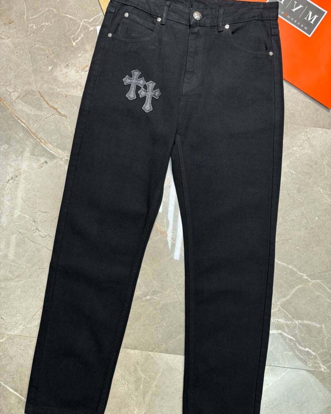 Джинсы Chrome Hearts — изображение 3