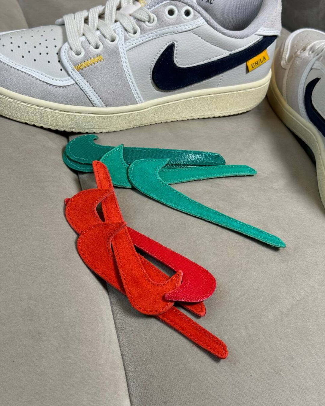 Кеды Nike Union LA X Air Jordan 1 KO Low Sail Muslin — изображение 9