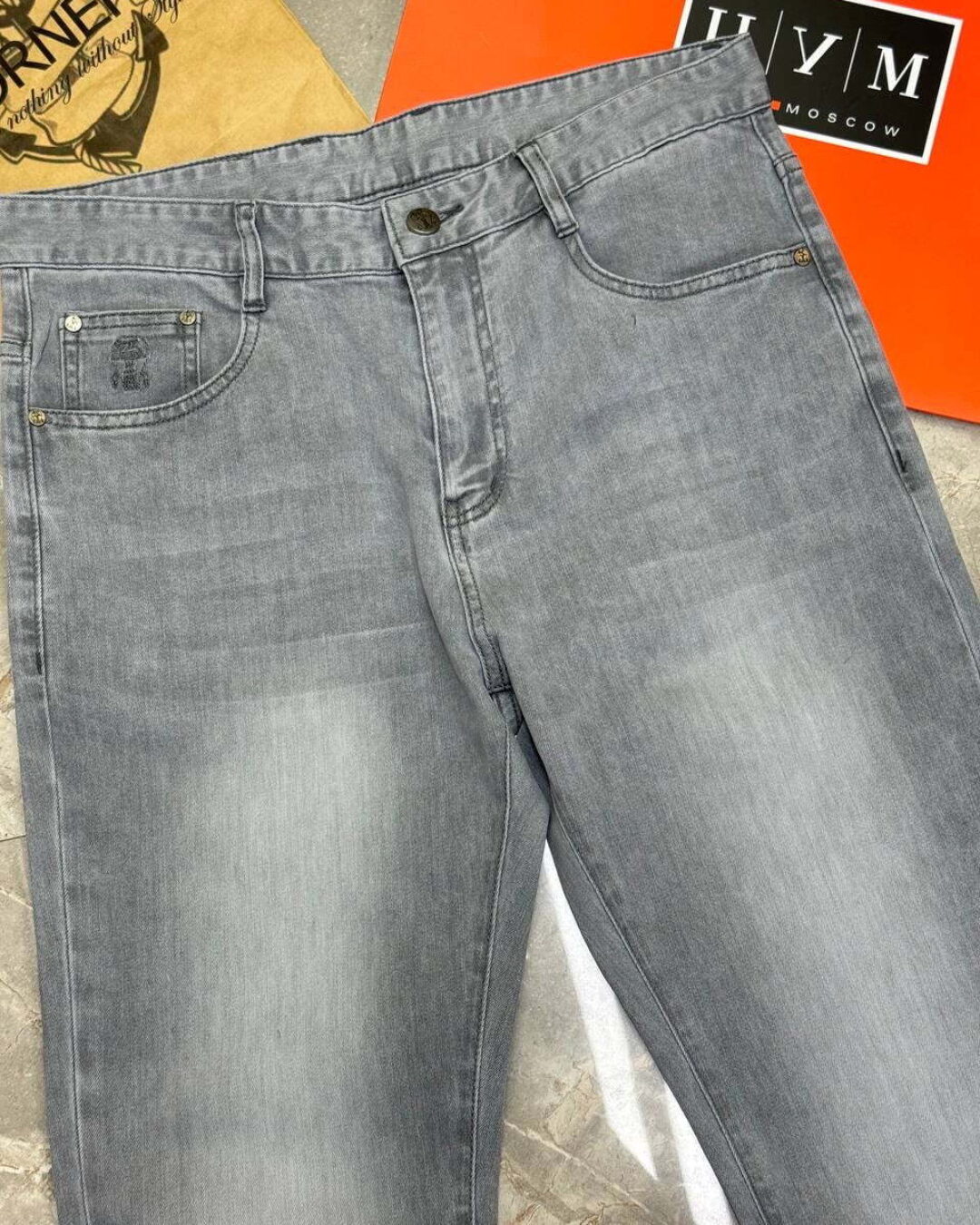 Джинсы Brunello Cucinelli — изображение 3