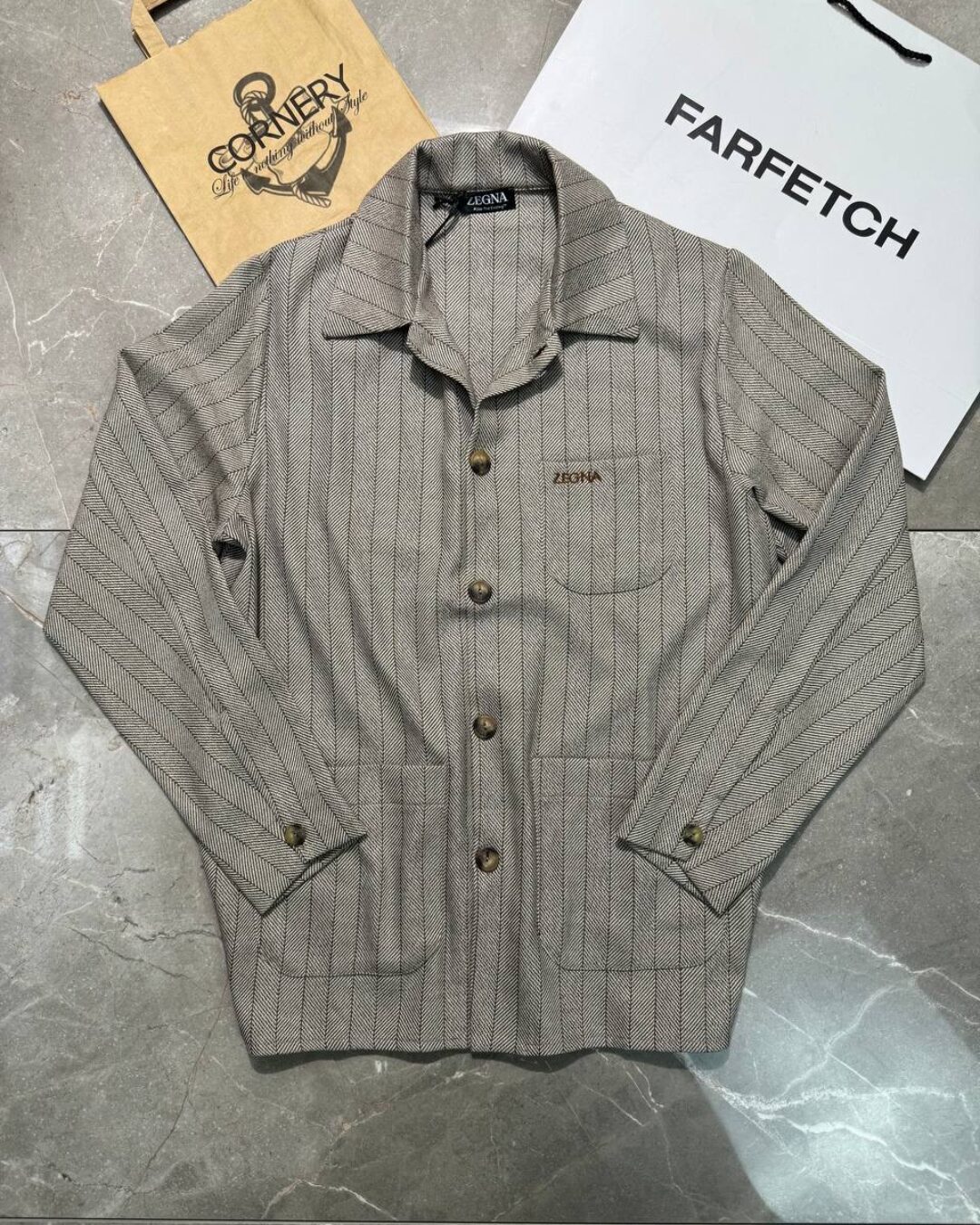 Рубашка Zegna