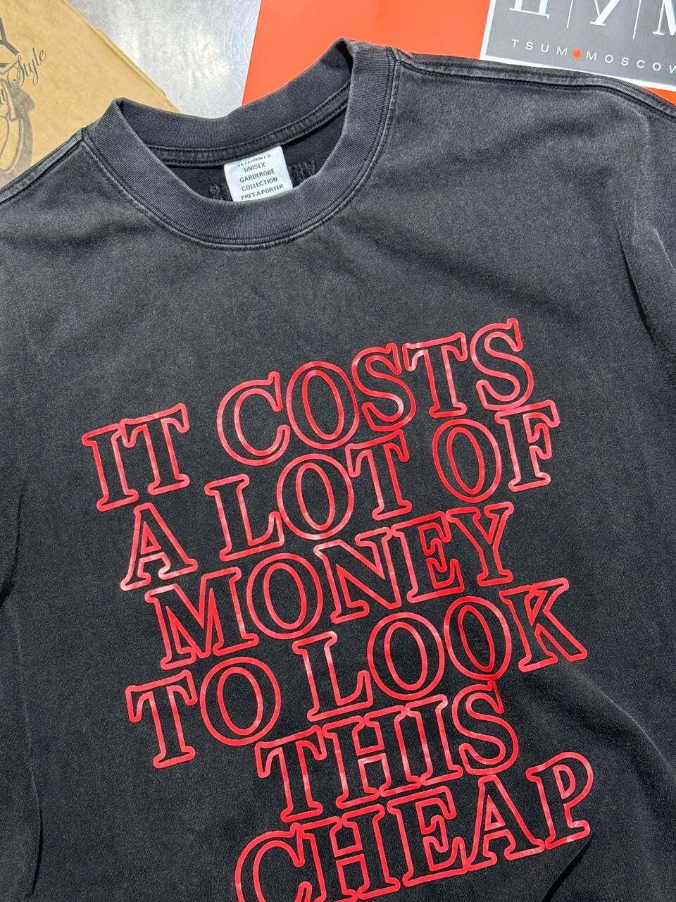 Футболка Vetements A Lot Of Money — фото 5