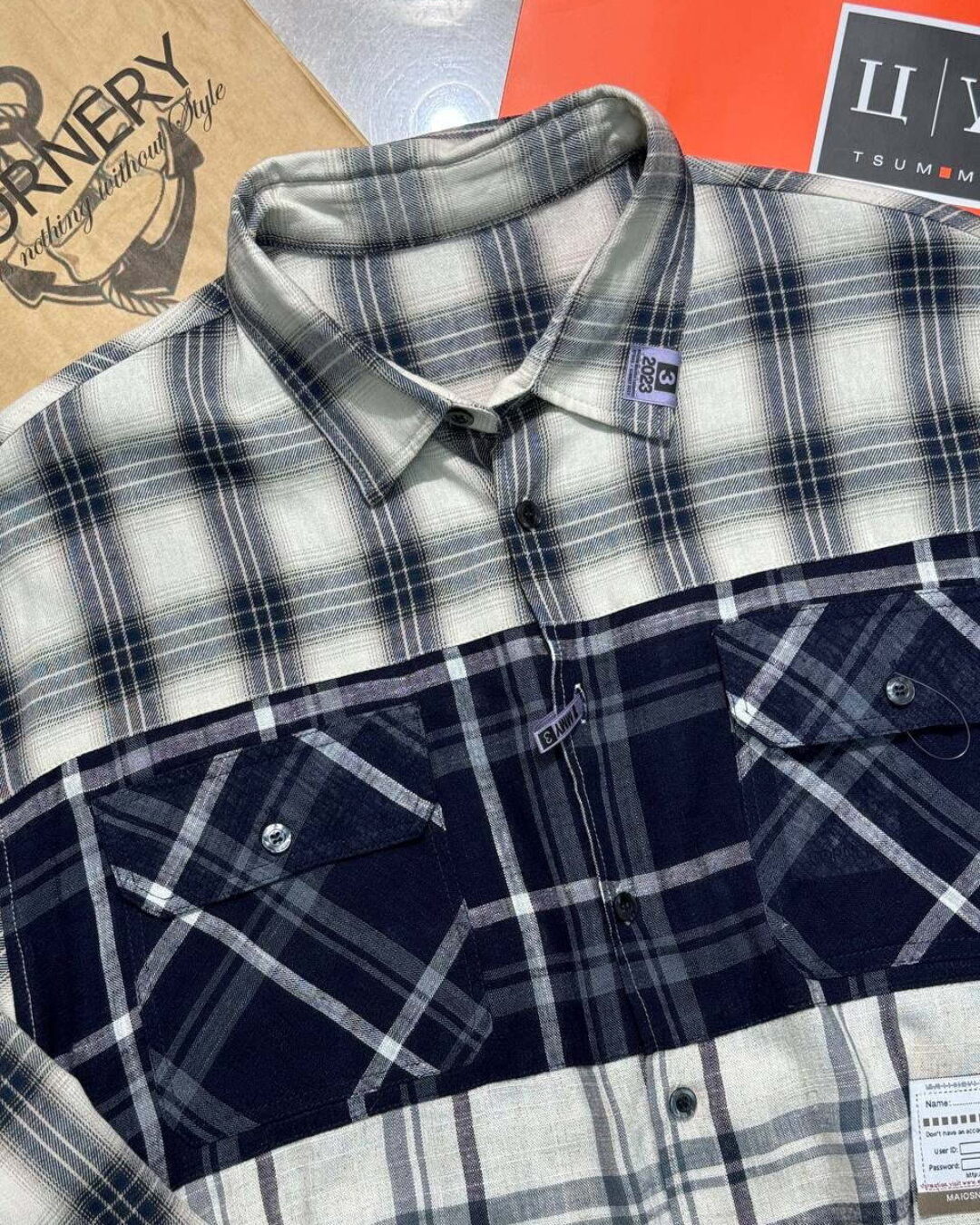 Рубашка Maison Mihara — изображение 9