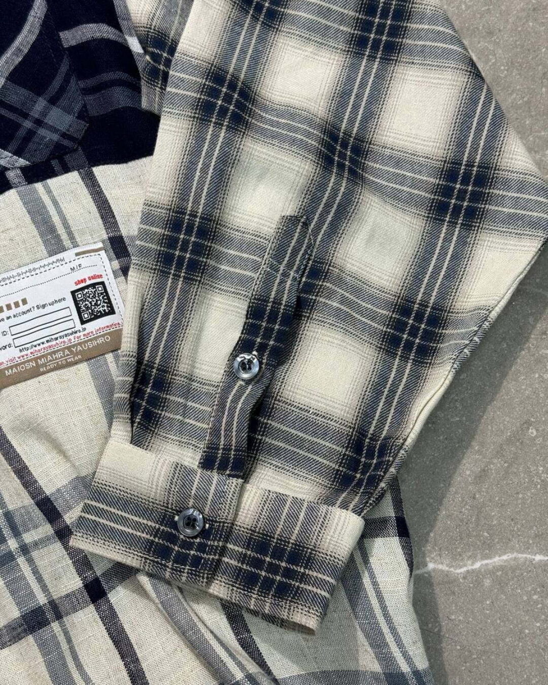 Рубашка Maison Mihara — изображение 7