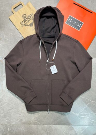 Zip-Худи Brunello Cucinelli