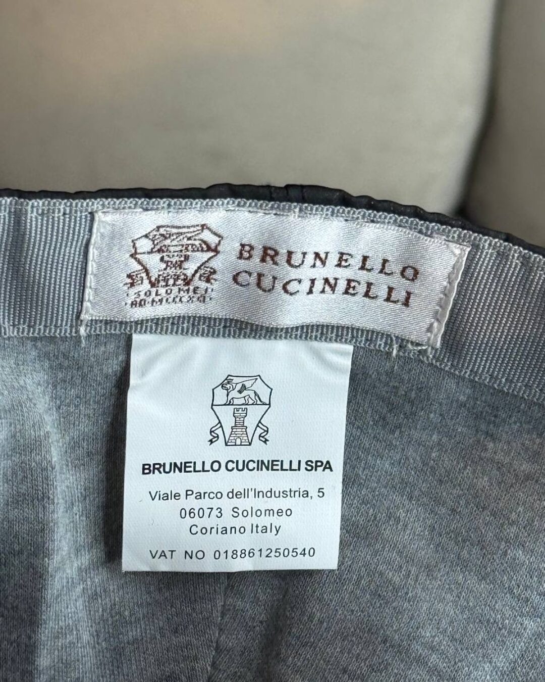 Кепка Brunello Cucinelli — изображение 6