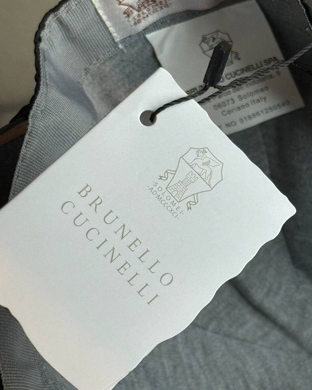 Кепка Brunello Cucinelli — изображение 9
