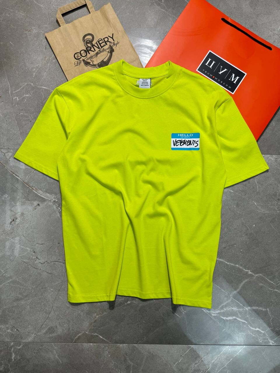 Футболка Vetements My Name Is — фото 1