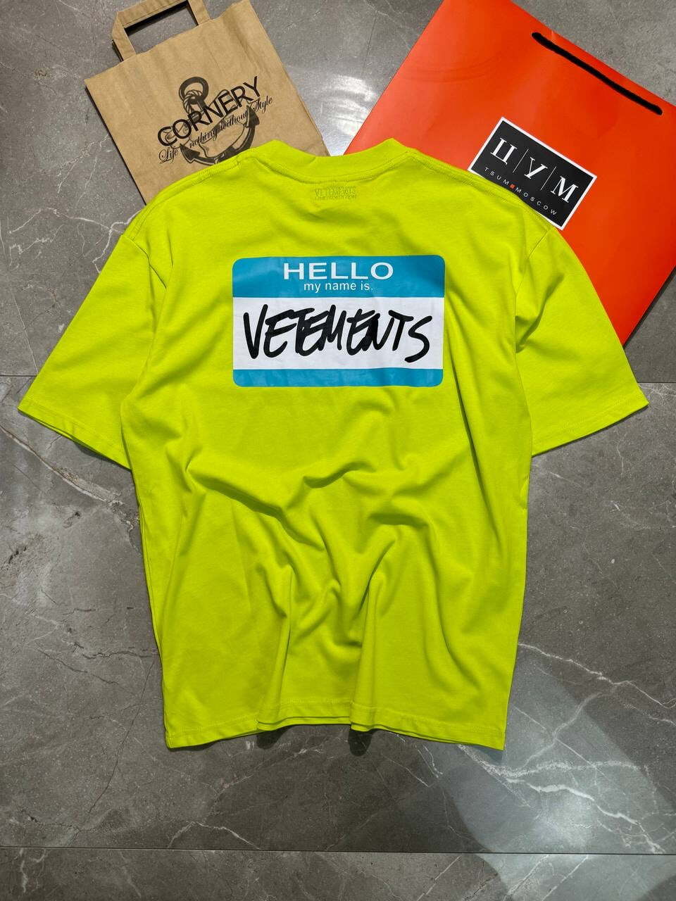 Футболка Vetements My Name Is — фото 3