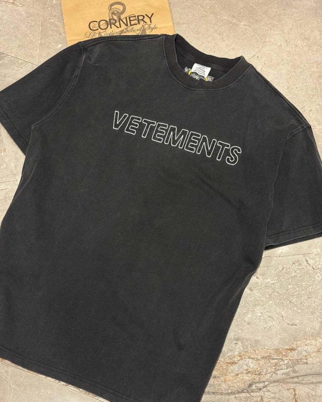 Футболка Vetements String Logo — изображение 6