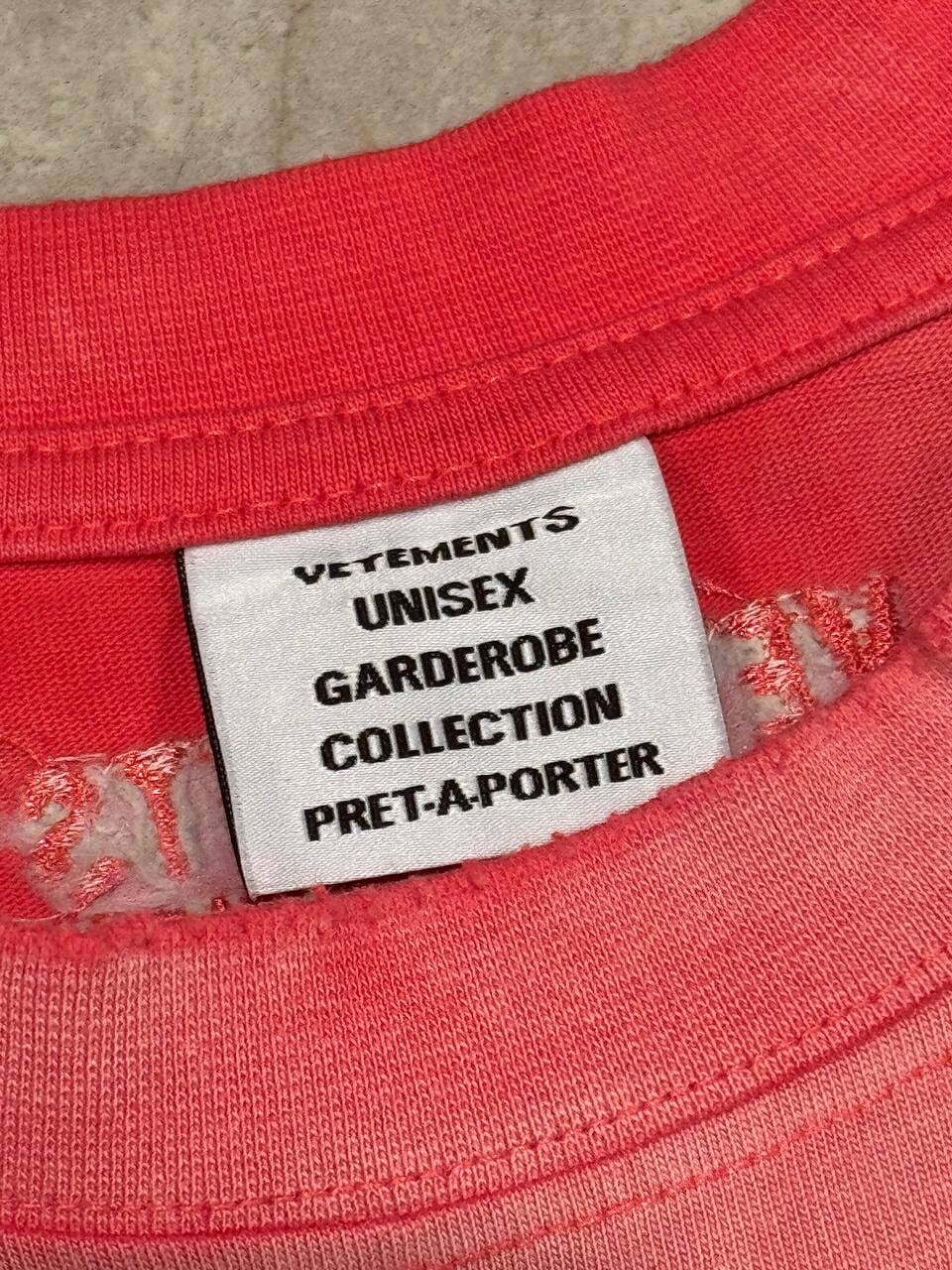 Футболка Vetements My Name Is — фото 8