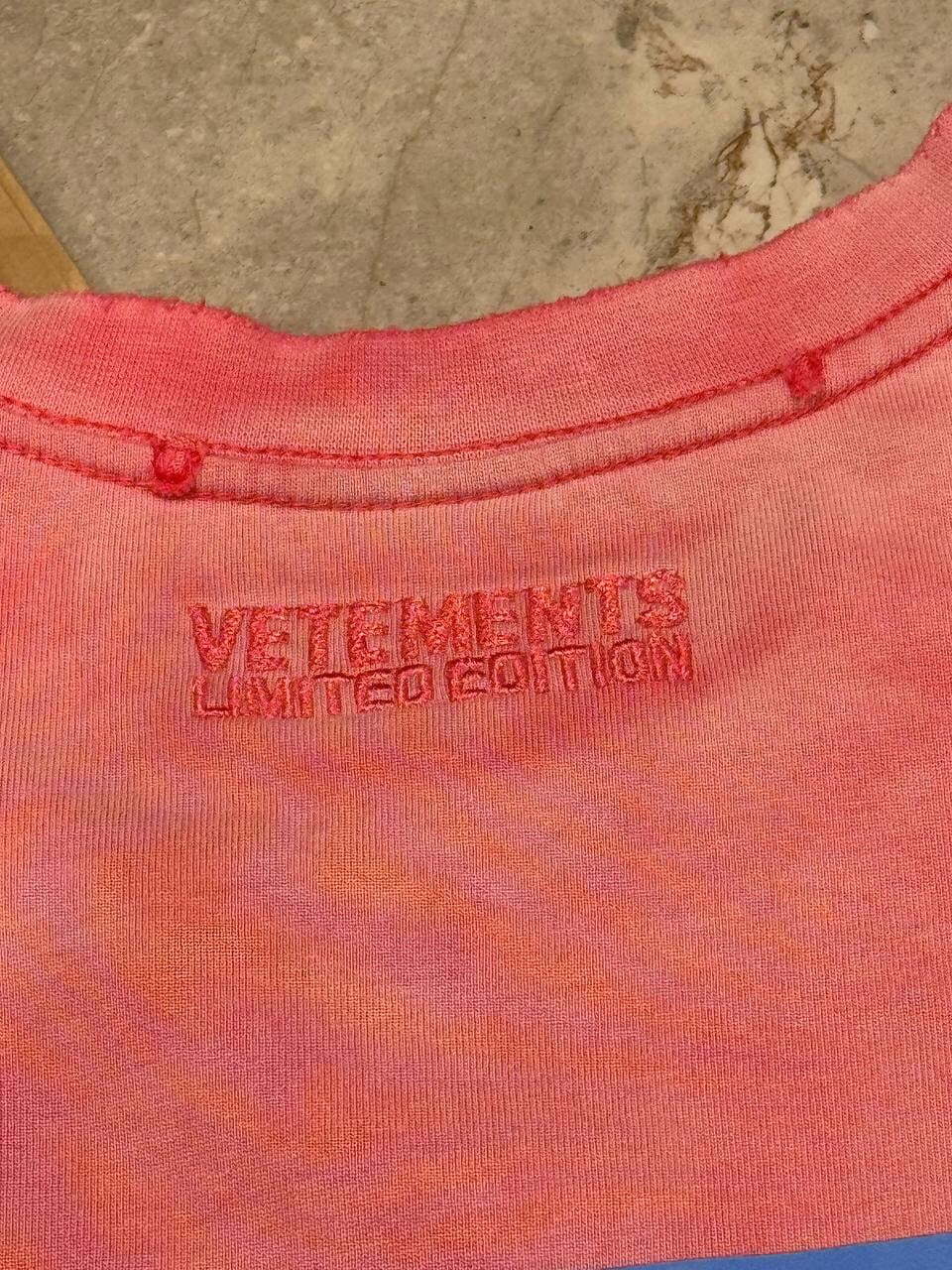 Футболка Vetements My Name Is — фото 10