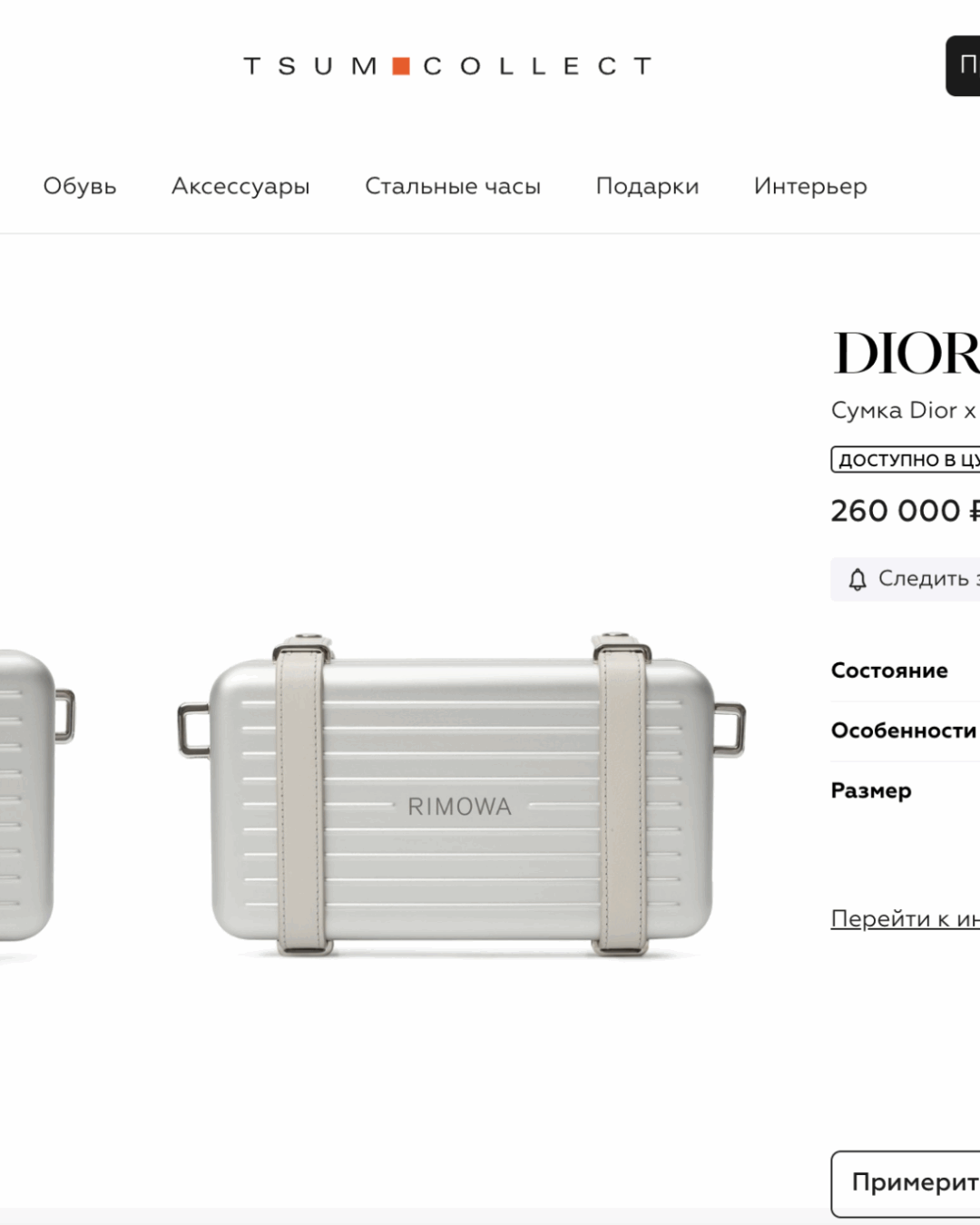 Сумка Dior x Rimowa — изображение 10