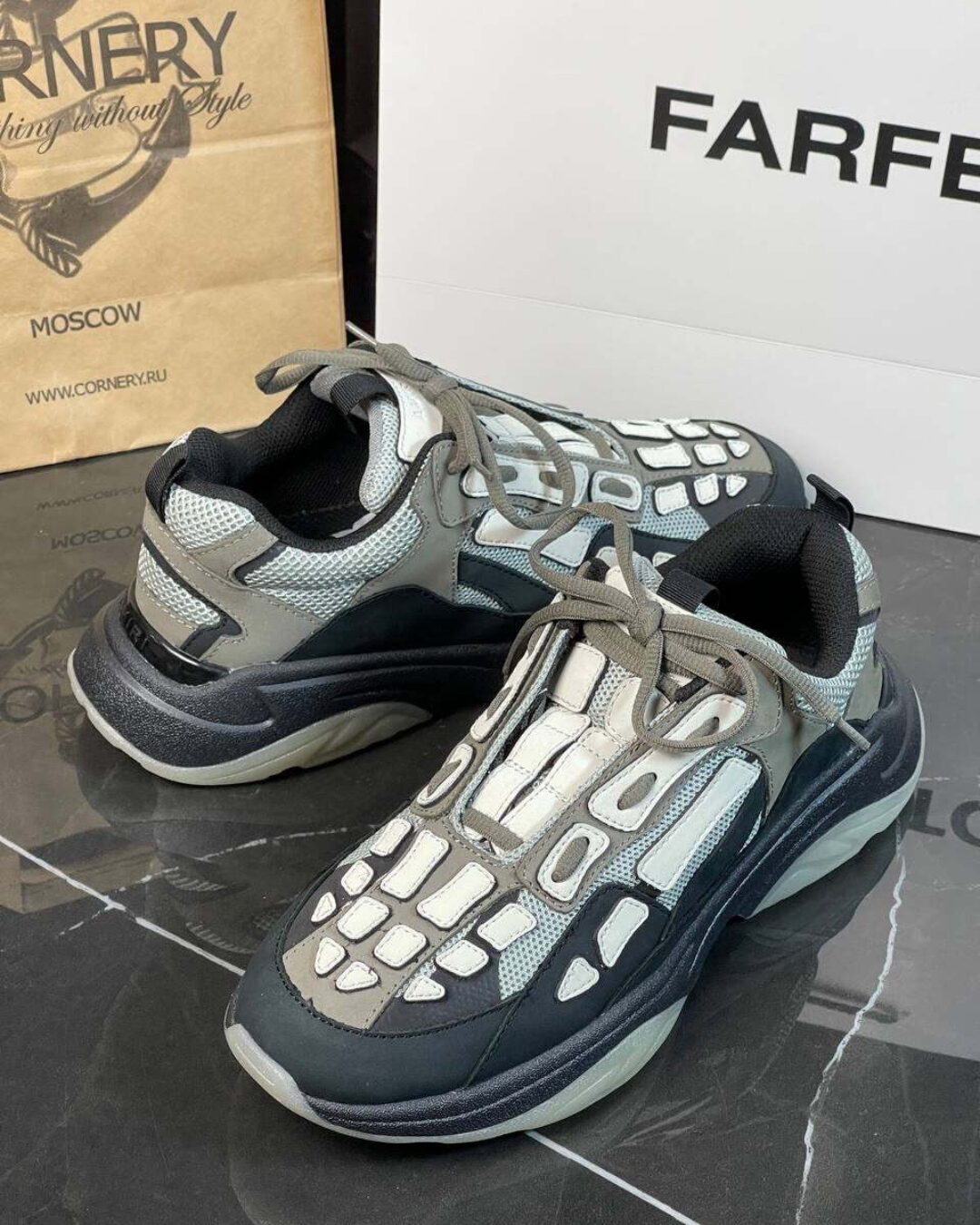 Кроссовки Amiri Bone Runner — изображение 2