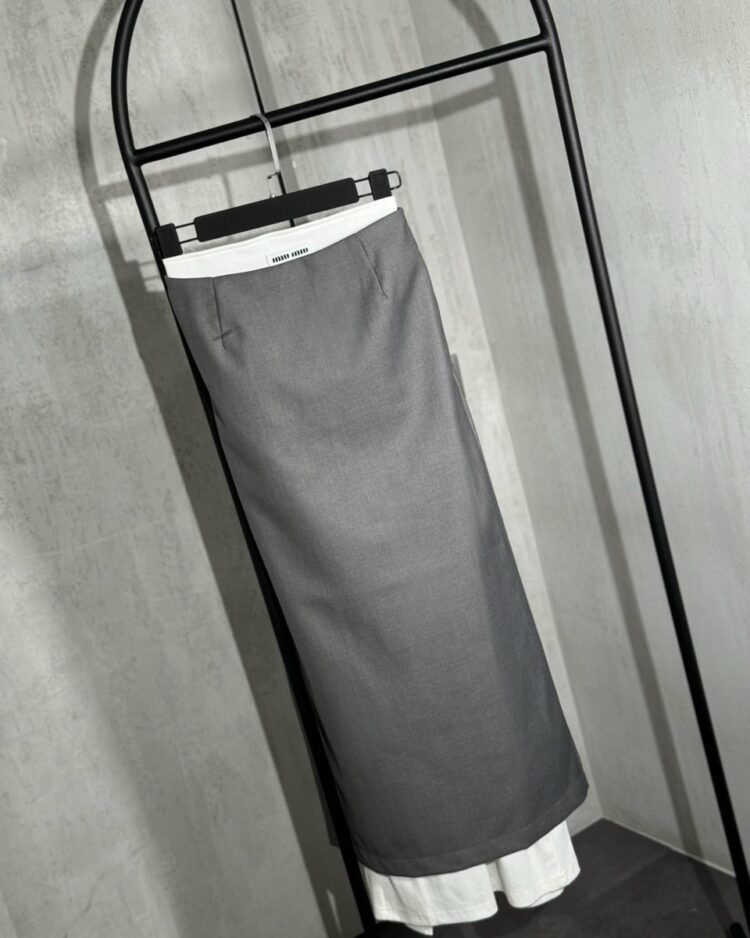Юбка Miu Miu (2 in 1) — фото 3